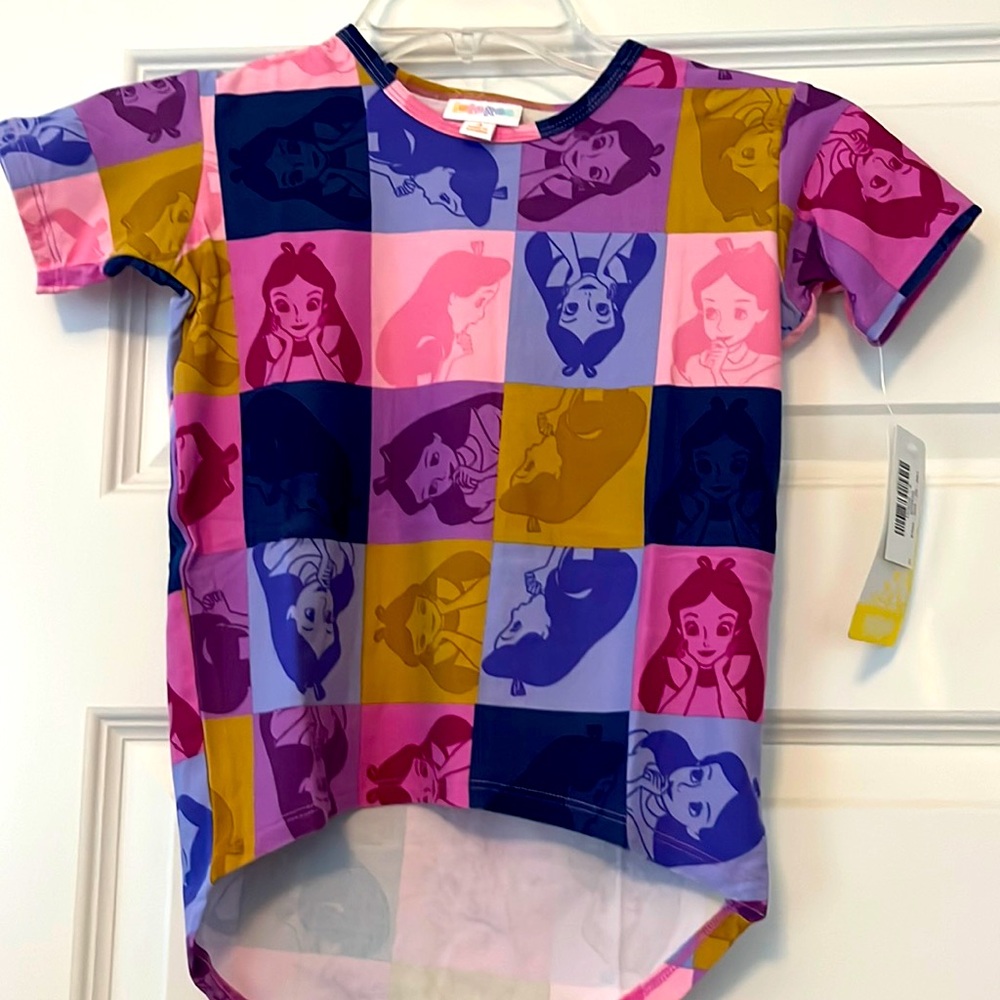 Disney LuLaRoe Gracie Size 4 Belle NWT